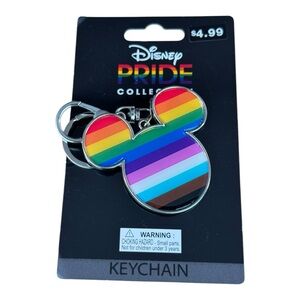 Disney Pride Collection Mickey Mouse Keychain